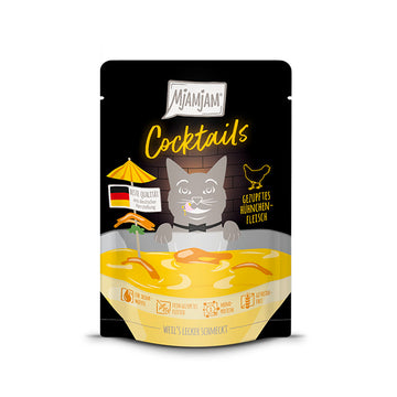 MjAMjAM Cocktails Gezupftes Hühnchenfleisch. 20x 40g