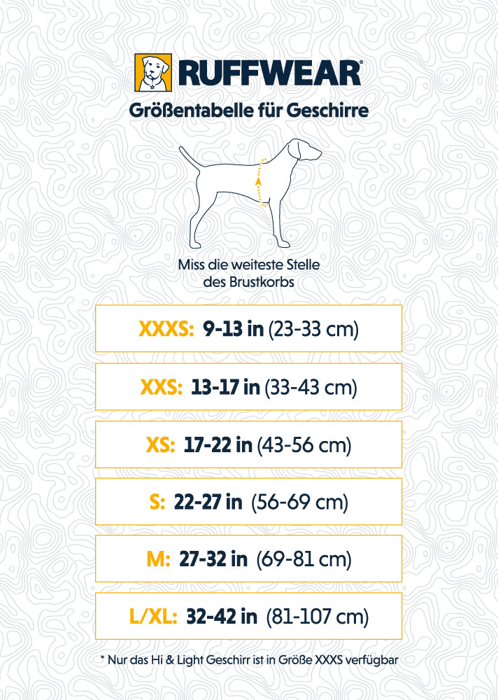 Größentabelle
