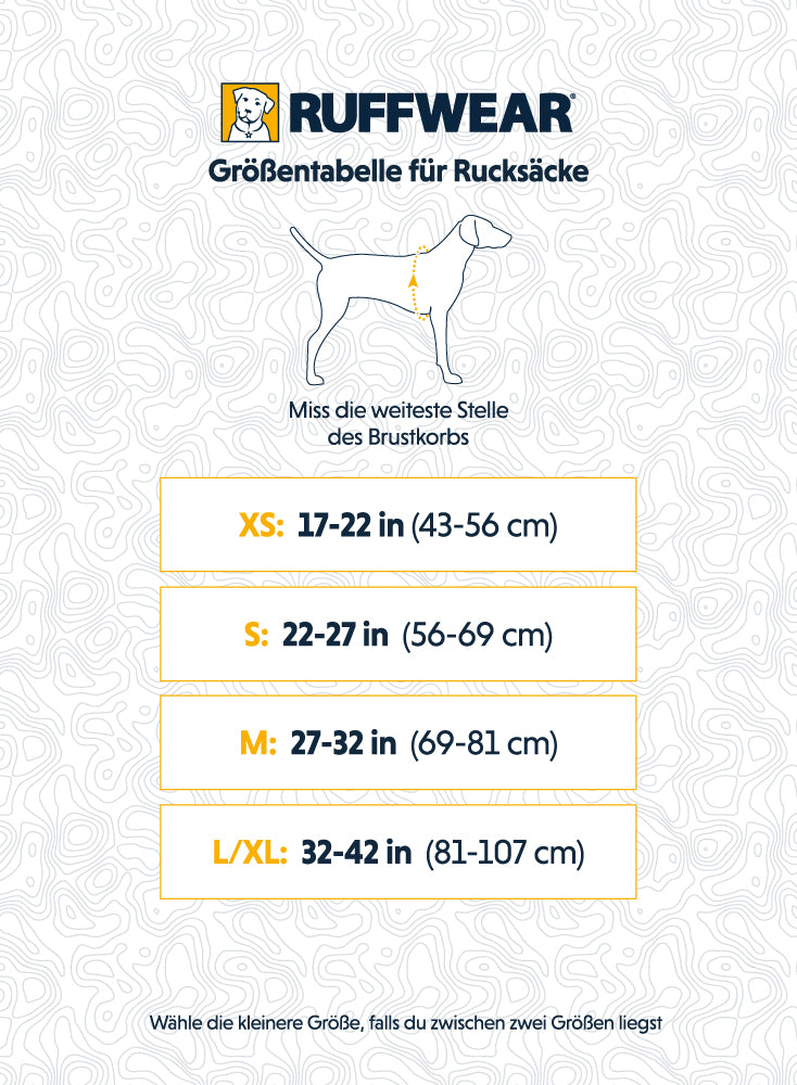 Größentabelle