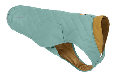 Ruffwear Stumptown Gesteppter Hundemantel#farbe_river-rock-green