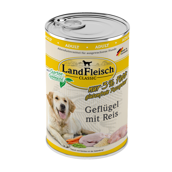 Landfleisch Geflügel & Reis