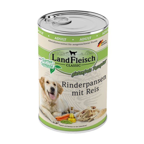 Landfleisch Pansen & Reis