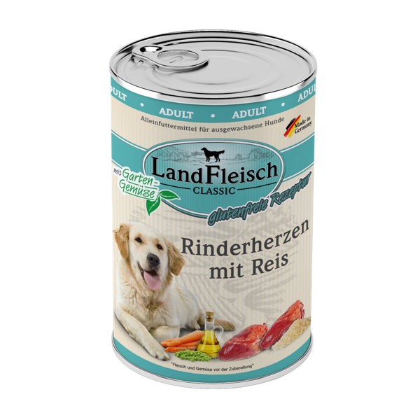 Landfleisch Rinderherz & Reis