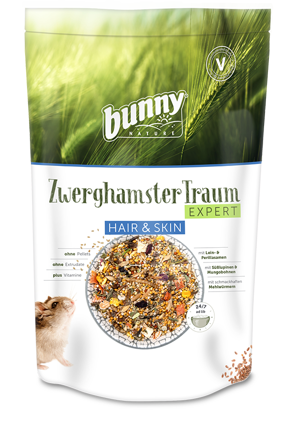 Bunny ZwerghamsterTraum EXPERT Hair & Skin 500g