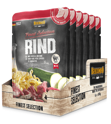 BELCANDO Rind mit Spätzle & Zucchini