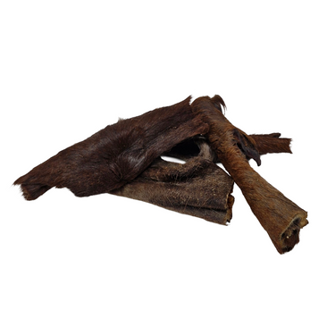 Pferdekopfhaut mit Fell 500g