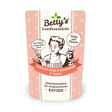 Betty's Landhausküche Frischebeutel Huhn & Lachs mit Borretschöl