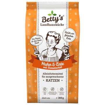 Betty's Landhausküche Katze Adult Huhn & Ente