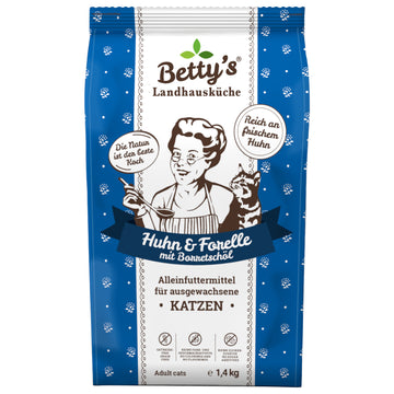 Betty's Landhausküche Katze Adult Huhn & Forelle