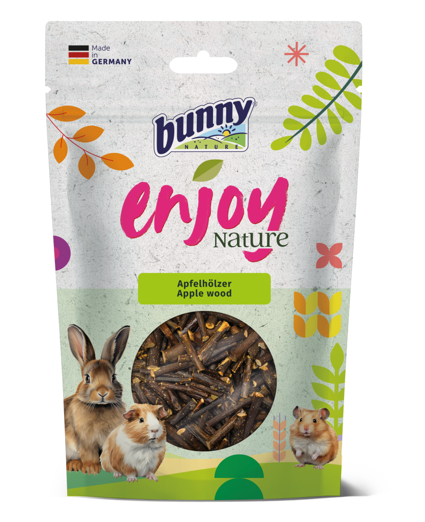 Bunny EnjoyNature Apfelhölzer 100g