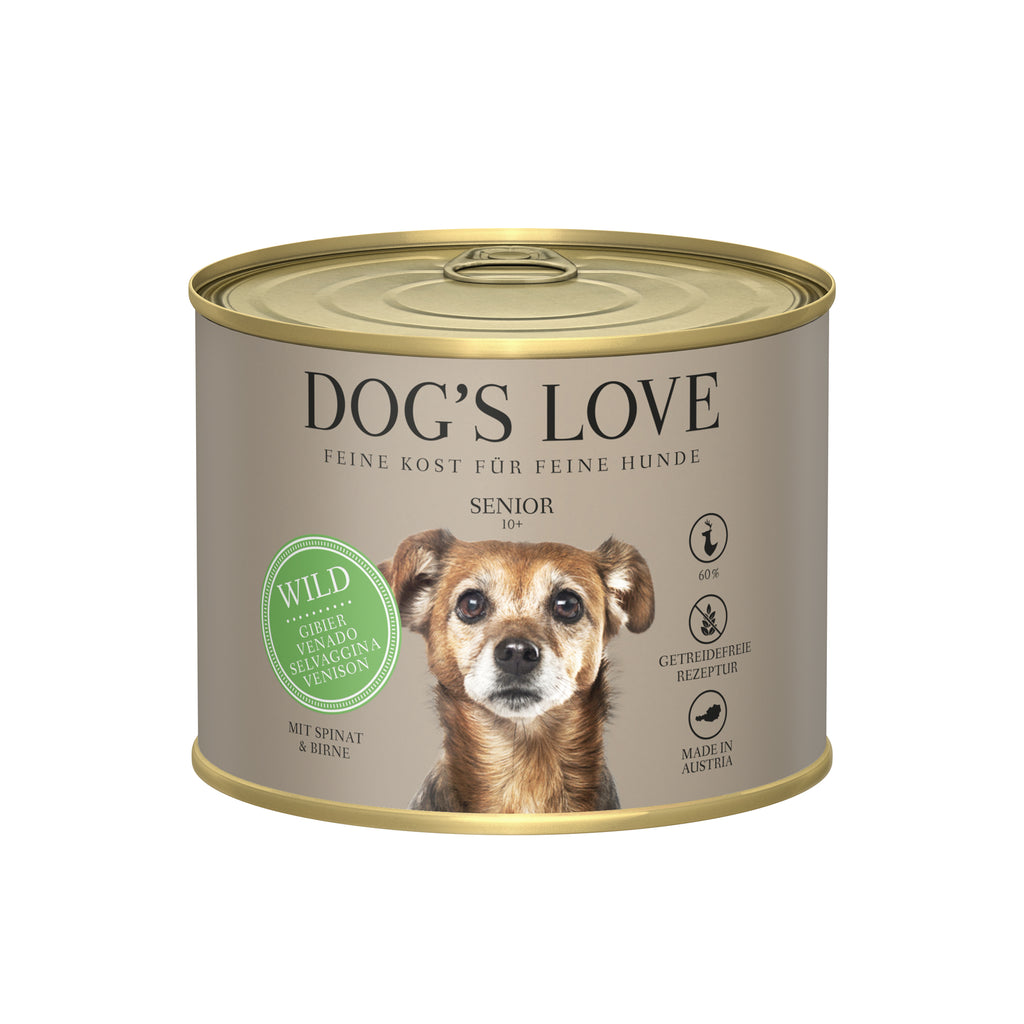 DOG'S LOVE Nassfutter Senior Wild