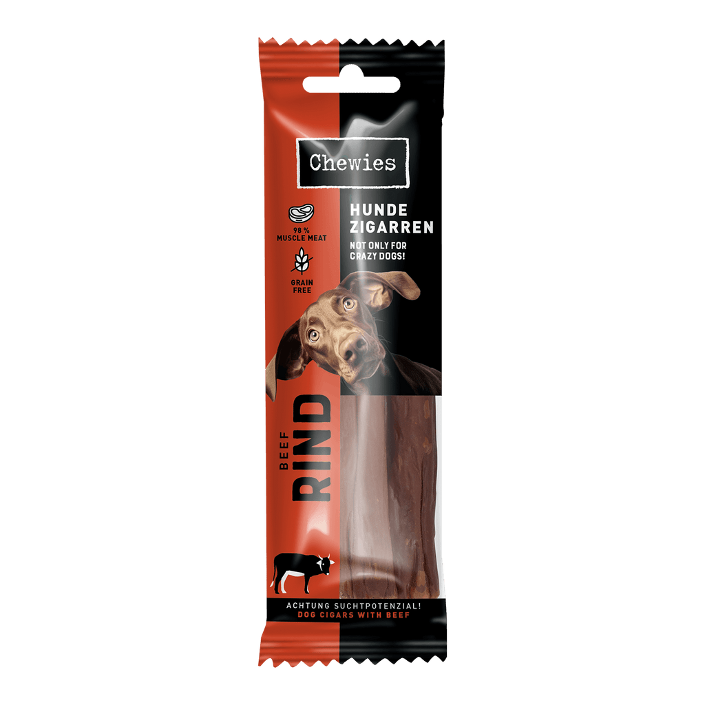 Chewies Hundezigarre Rind 75g