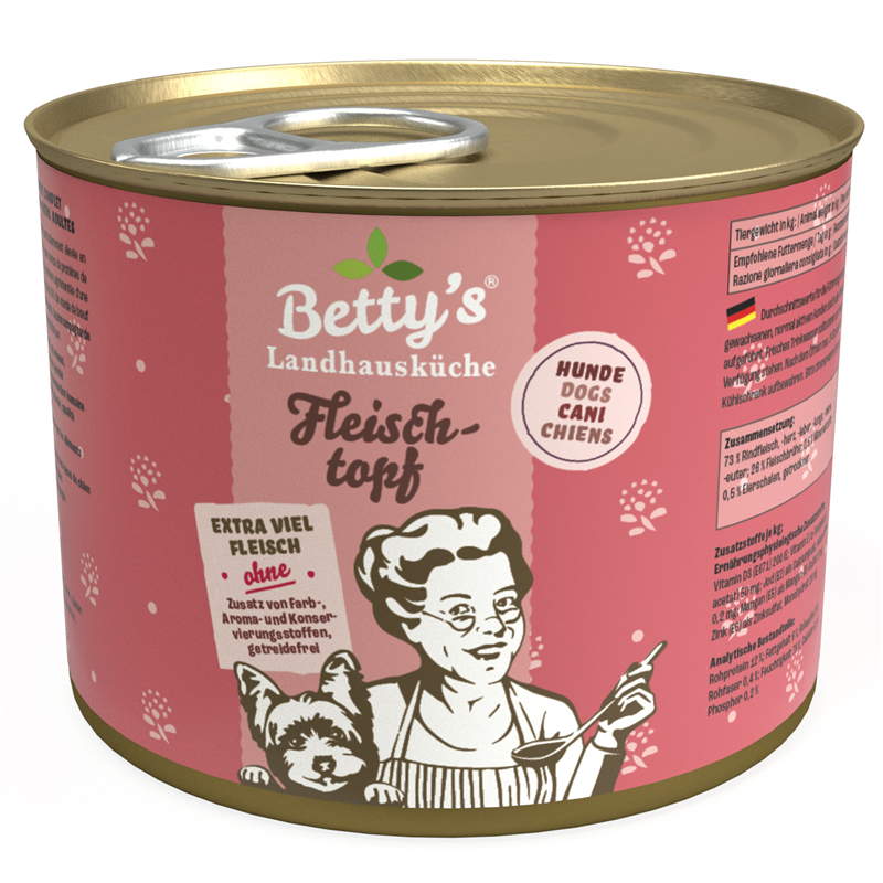 Betty's Landhausküche Dog Fleischtopf