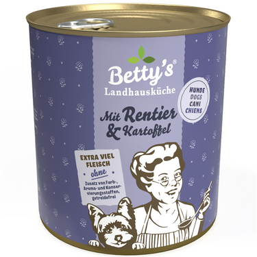 Betty's Landhausküche Dog Rentier mit Kartoffel