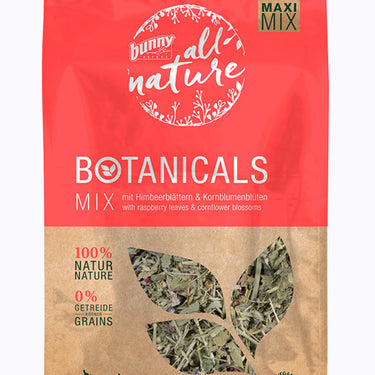 Bunny Botanicals Maxi Mix mit Himbeerblättern & Kornblumenblüten 400g