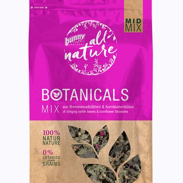 Bunny Botanicals Mid Mix aus Brennesselblättern & Kornblumenblüten 90g