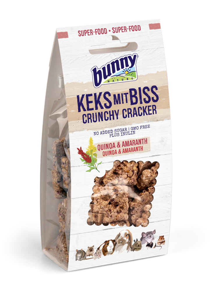 Bunny Keks mit BISS Quinoa & Amaranth 50g