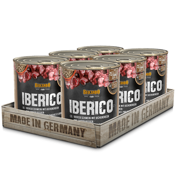 BELCANDO Iberico Schwein mit Kichererbsen und Preiselbeeren