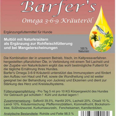 Wallitzer Barfers Best - Kräuteröl