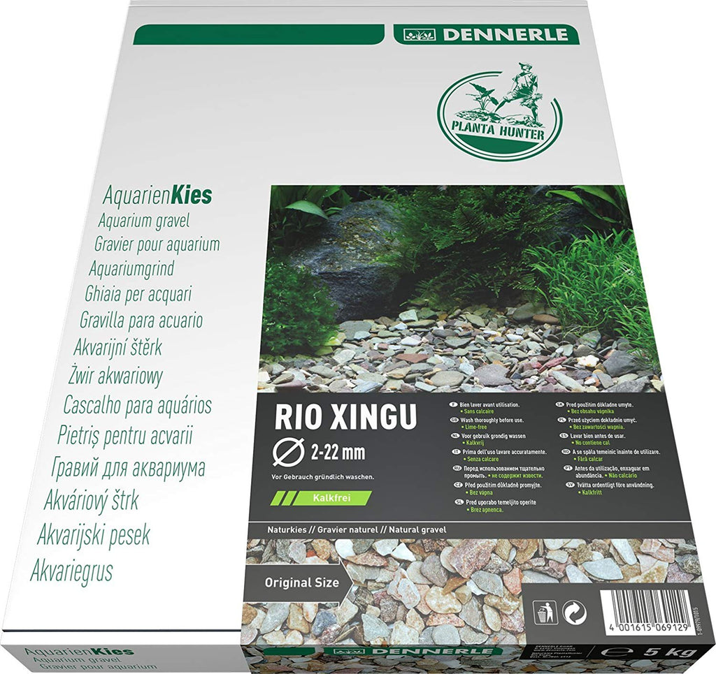 Dennerle Natural Gravel Rio Xingu, 2 - 22 mm, 5 kg